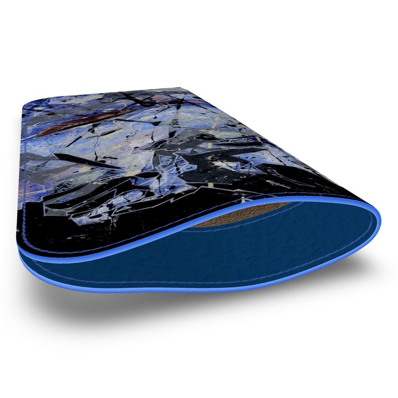 Nappa leather glasses case - Art work AFTER BREAKFAST