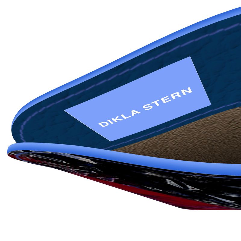 Nappa leather glasses case - Art work AFTER BREAKFAST