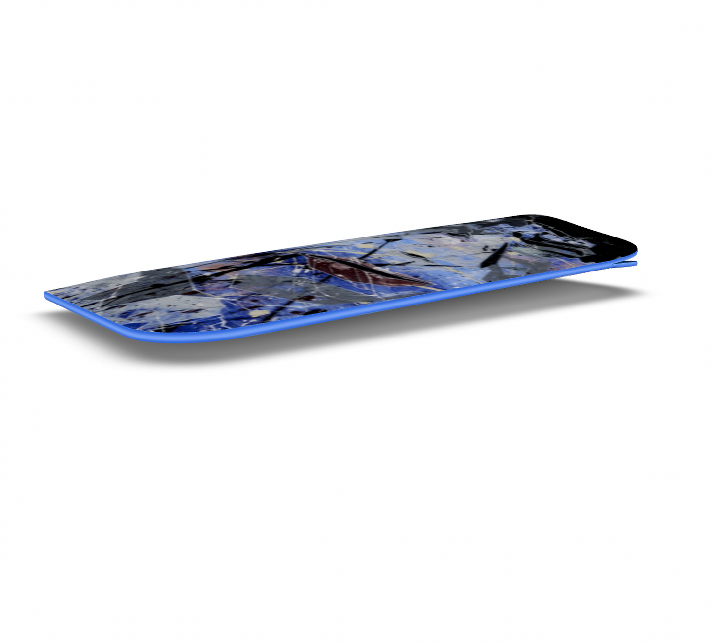 Nappa leather glasses case - Art work AFTER BREAKFAST