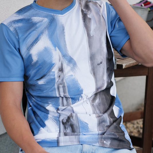 Mens Shirt Slim – Art work CUTTINGS